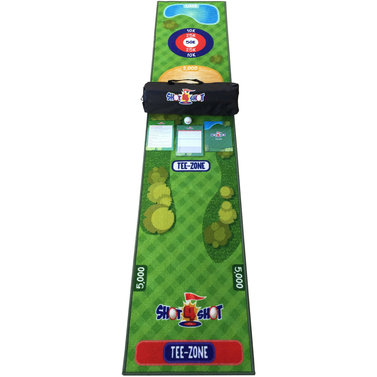 Shot 4 Shot Putting Mat Game NDIS Indoor Starter Pack Putt18