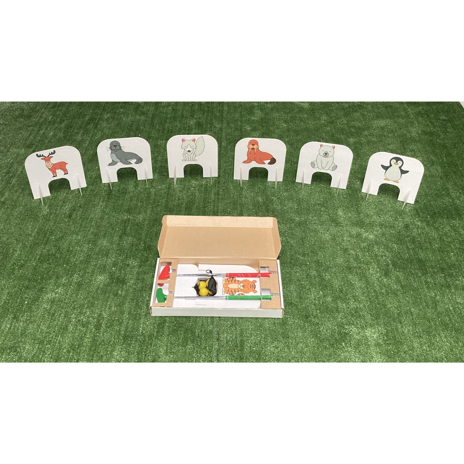 Putt N Play Mini Set - Starter Kit with 1 Soft Head Putter