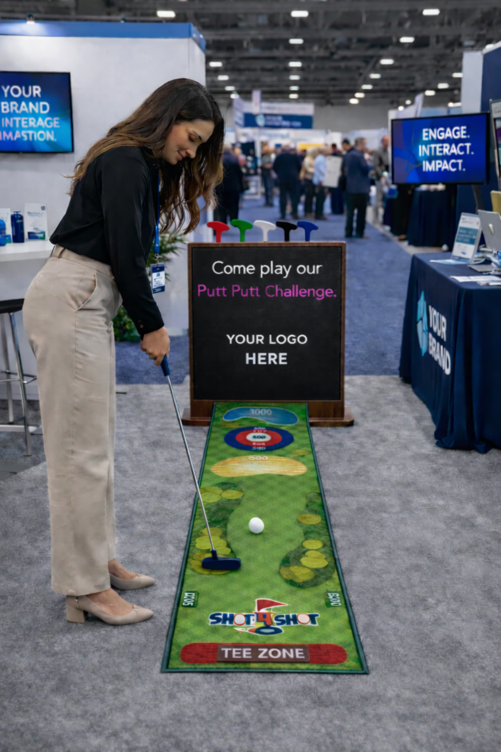 Shot 4 Shot - Interactive Putting Activation