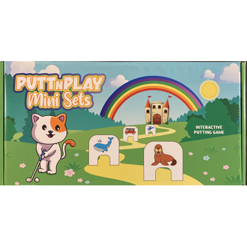 Putt N Play Mini Set - Starter Kit with 1 Soft Head Putter