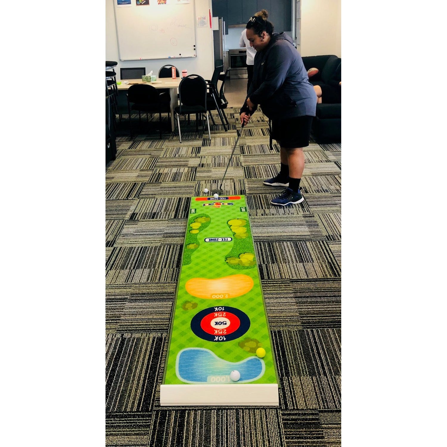 Shot 4 Shot Office Golf Putting Mat Game