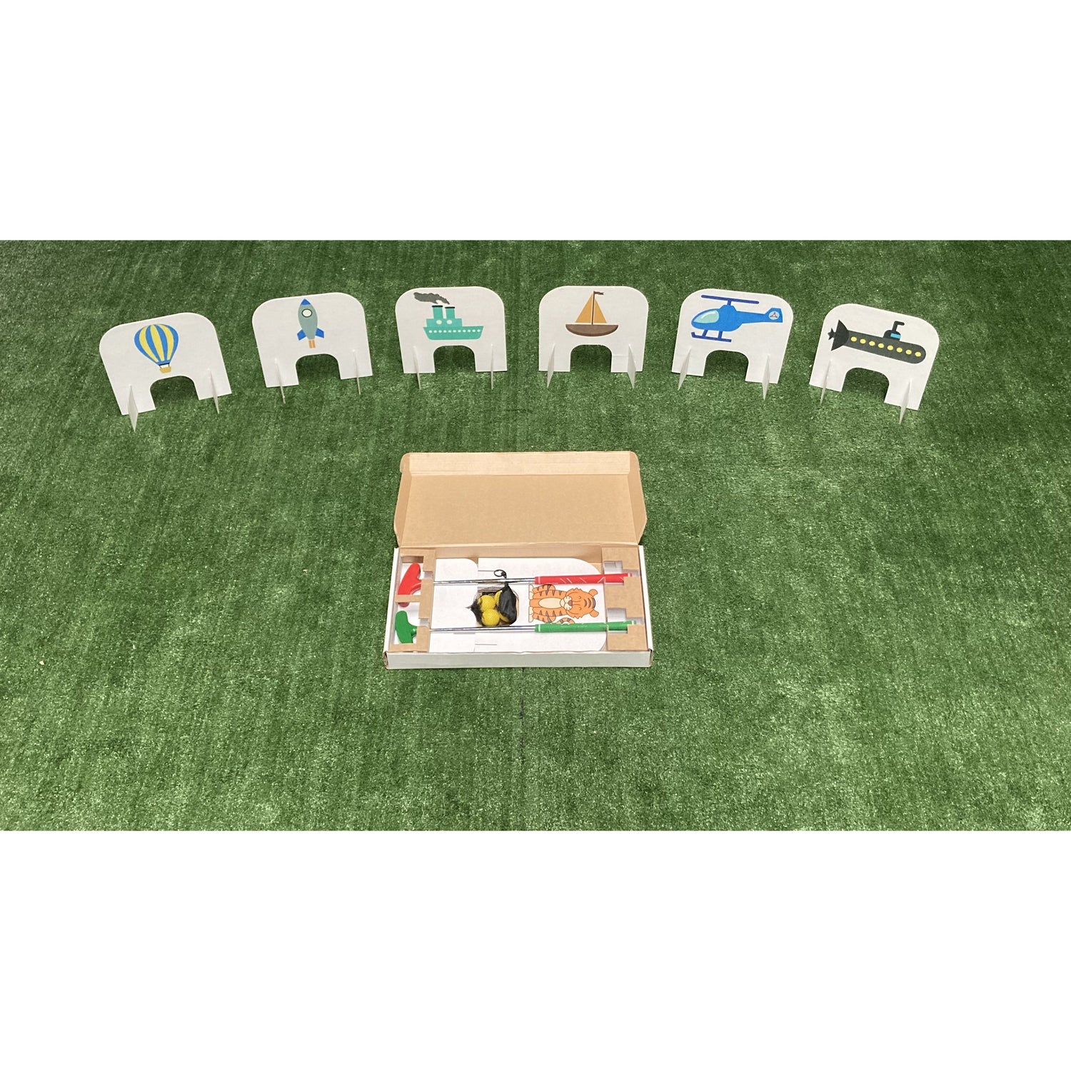 Putt N Play Mini Set - Starter Kit with 2 Plastic Putters