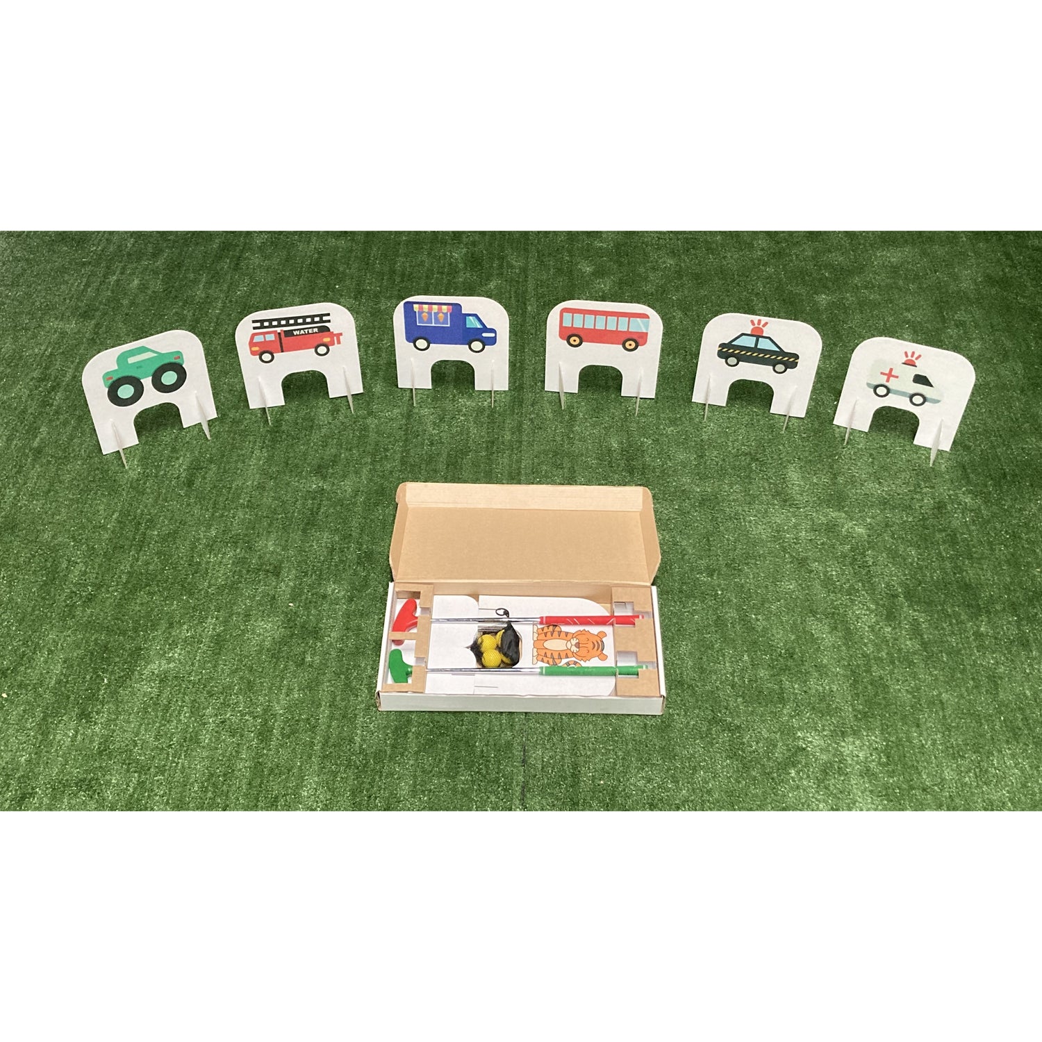 Putt N Play Mini Set - Starter Kit with 2 Plastic Putters