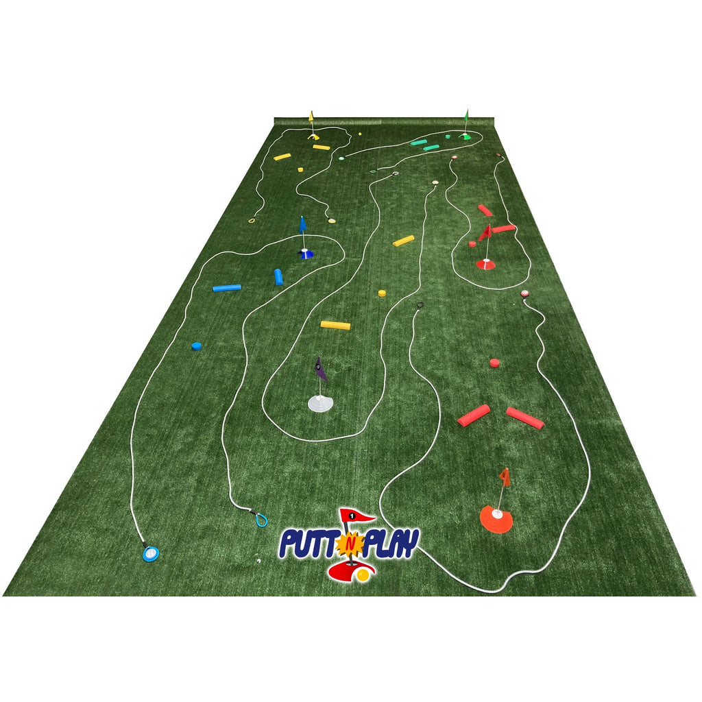 Putt N Play 6 Border Ropes with Obstacles Putt18
