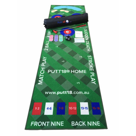 PUTT18 Putting Mat Game FAMILY PACK 