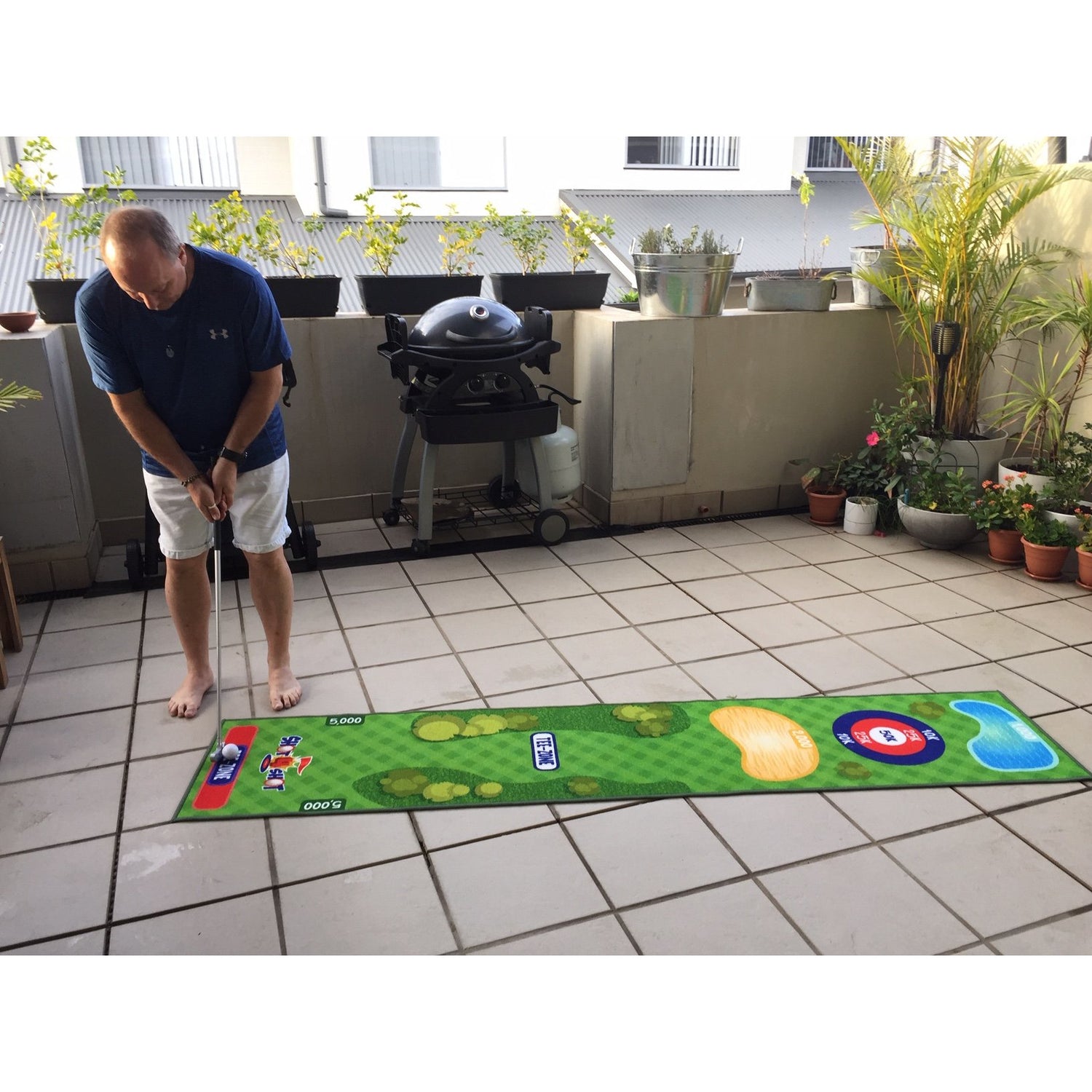 Shot 4 Shot Putting Mat Game