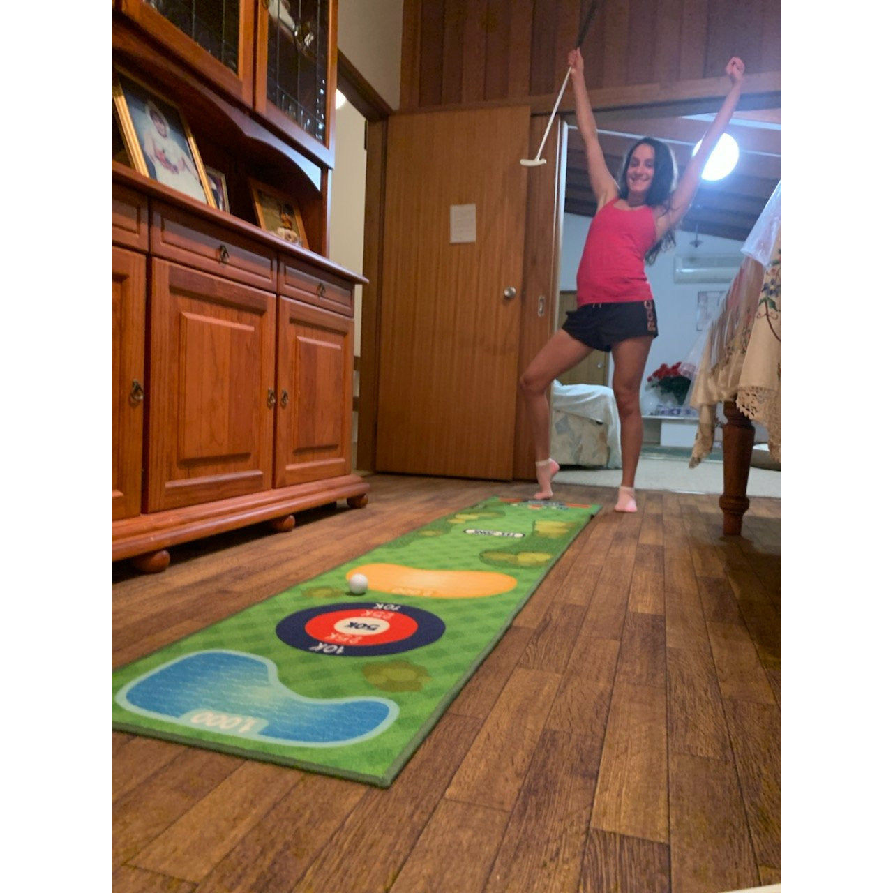 Shot 4 Shot Putting Mat Game