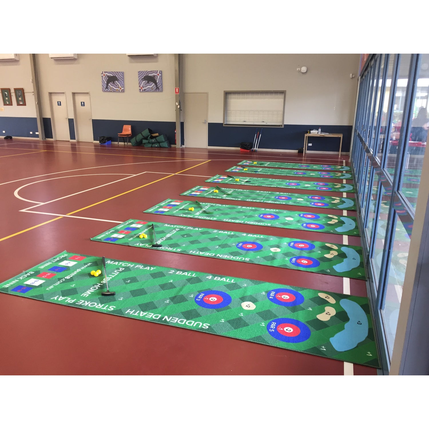 Putt18 School Putting Mat Kits