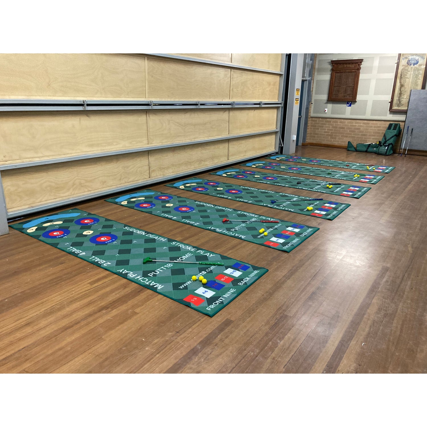 Putt18 School Putting Mat Kits - (3 Mat Kit)