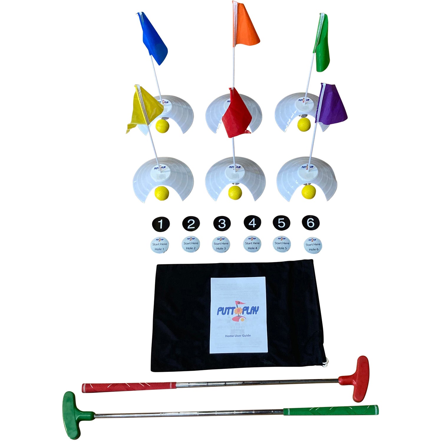 Putt N Play - 6 Hole Mini Golf Set
