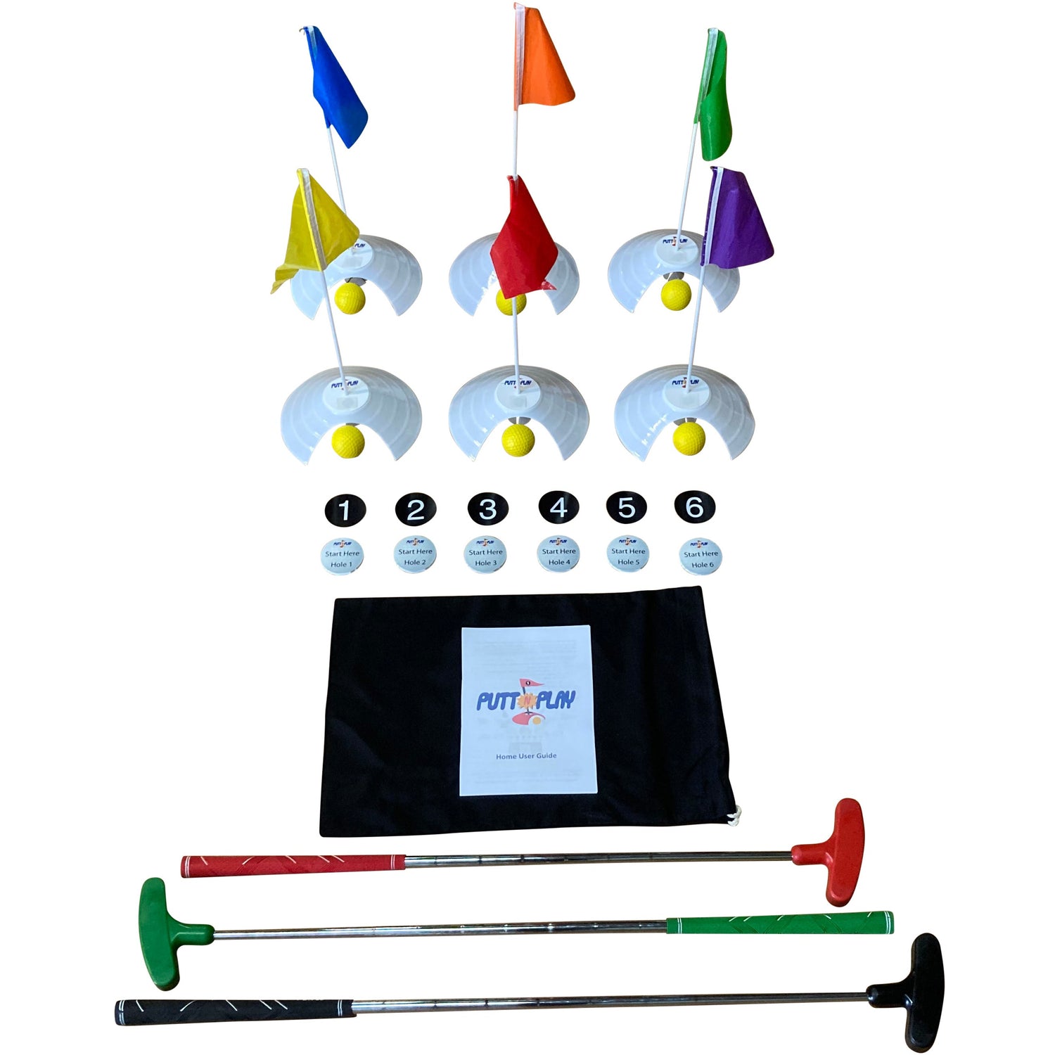 Putt N Play - 6 Hole Mini Golf Set