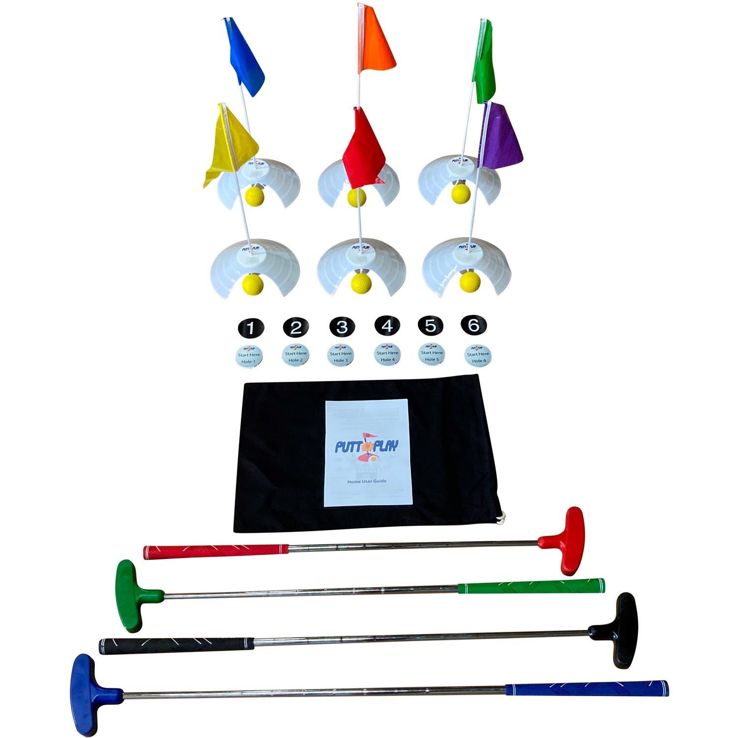 Putt N Play - 6 Hole Mini Golf Set