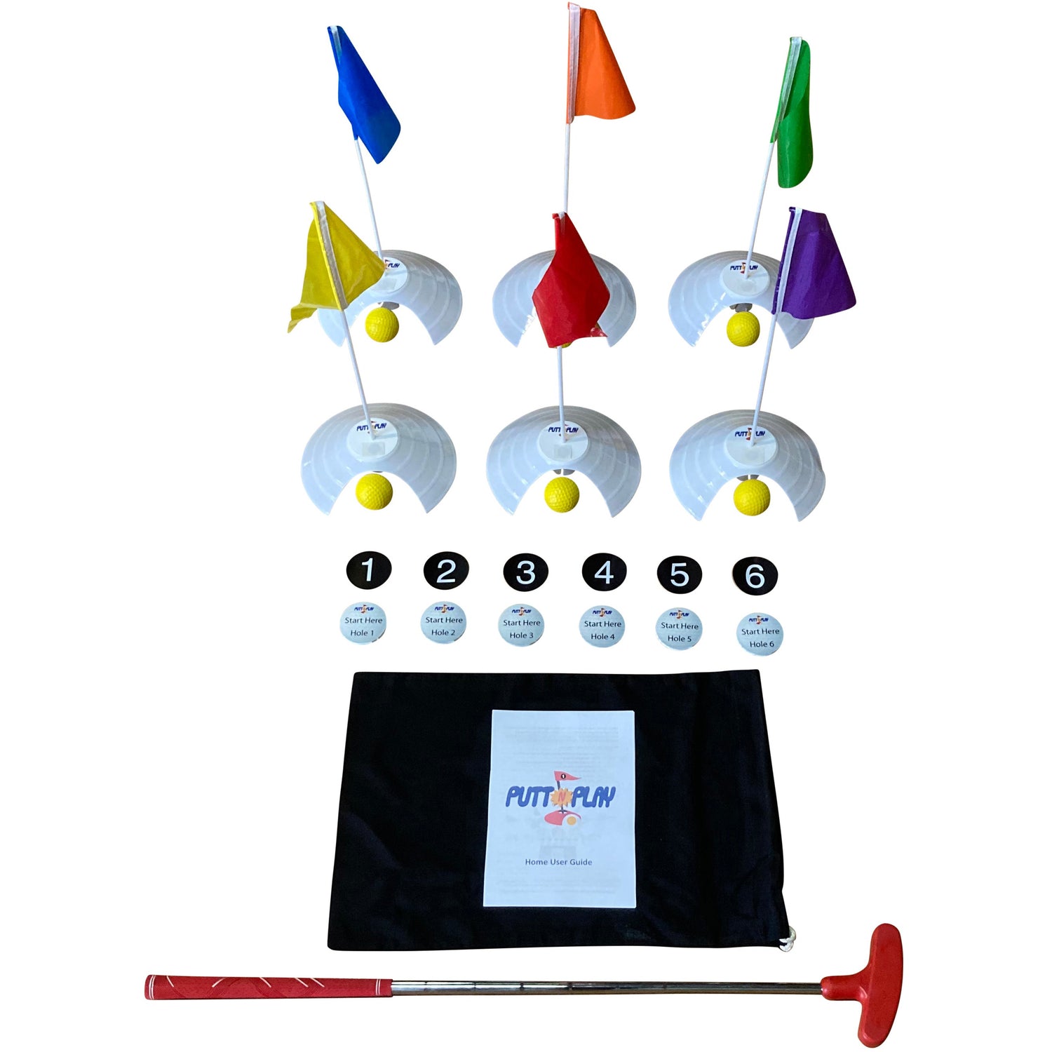 Putt N Play - 6 Hole Mini Golf Set