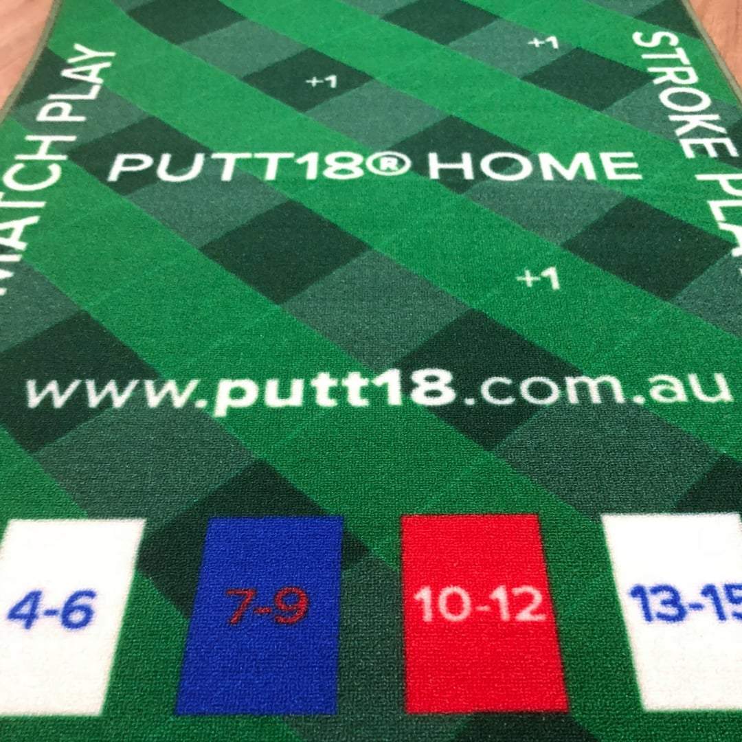 PUTT18 Putting Mat Game FAMILY PACK 